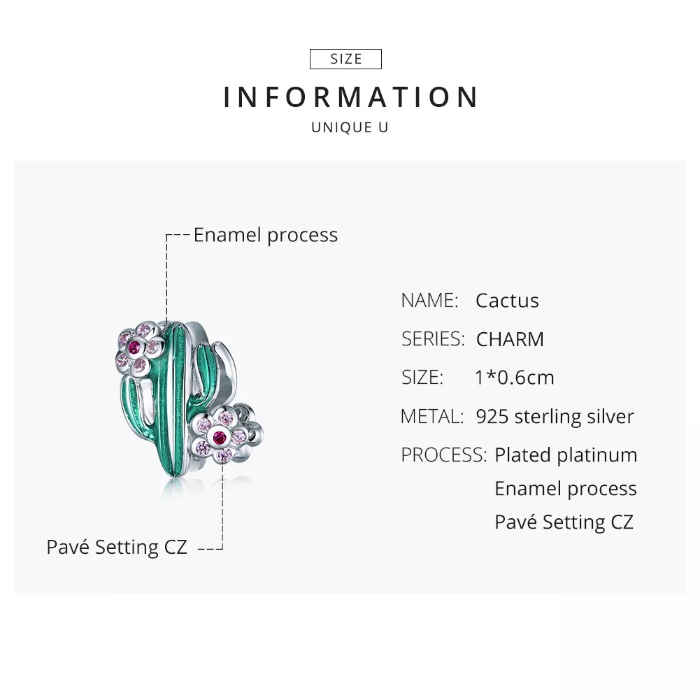 Charm Cacto life Pandora - BSC261