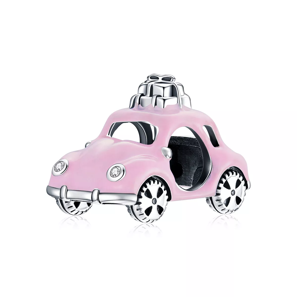 Charm Carro rosa life Pandora - SCC1738