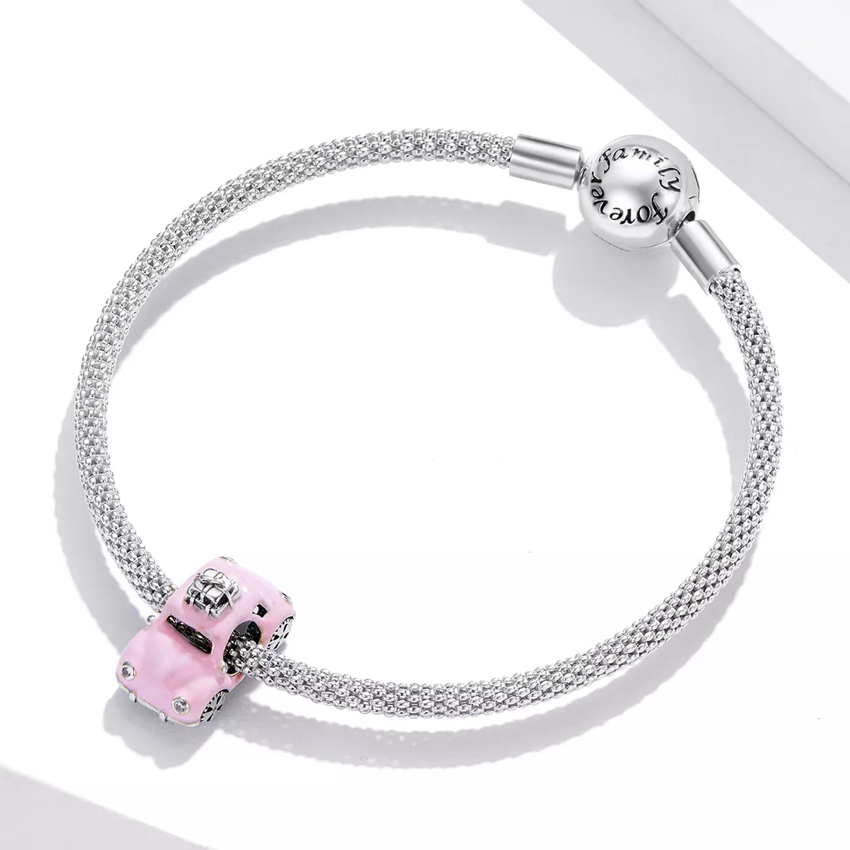 Charm Carro rosa life Pandora - SCC1738