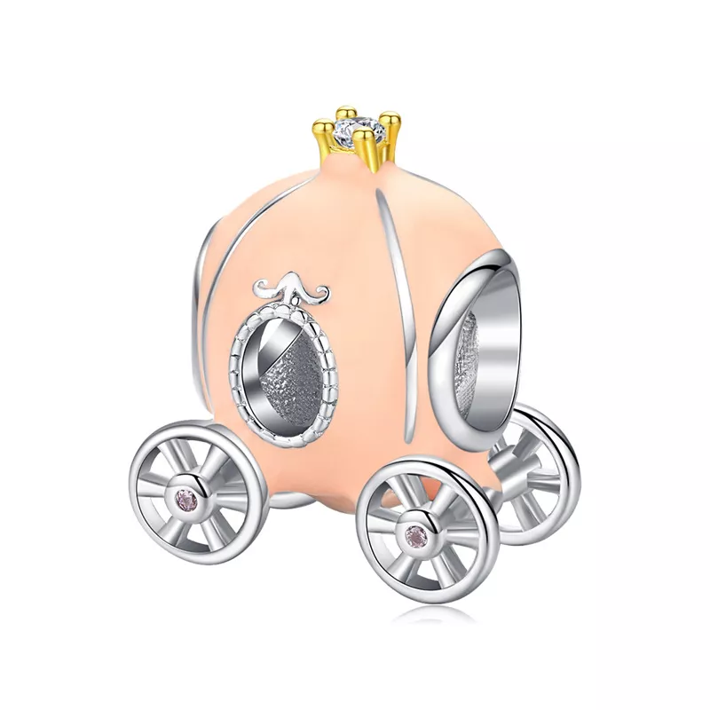 Charm Carruagem de cinderela estilo Pandora - BSC135
