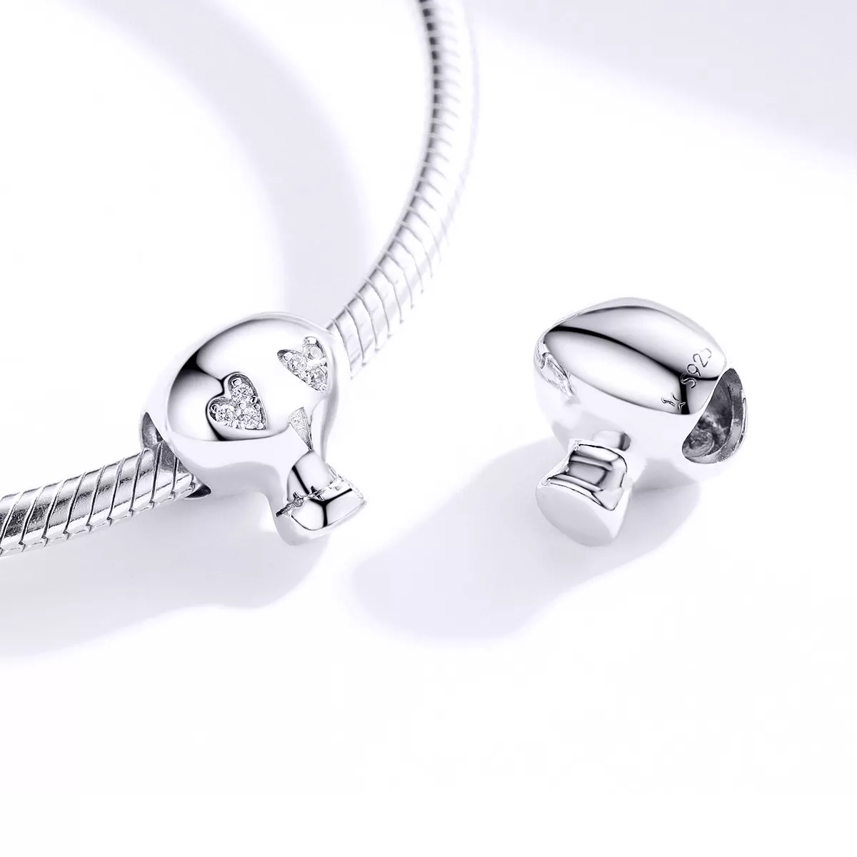 Charm Caveira de halloween estilo Pandora - SCC1362