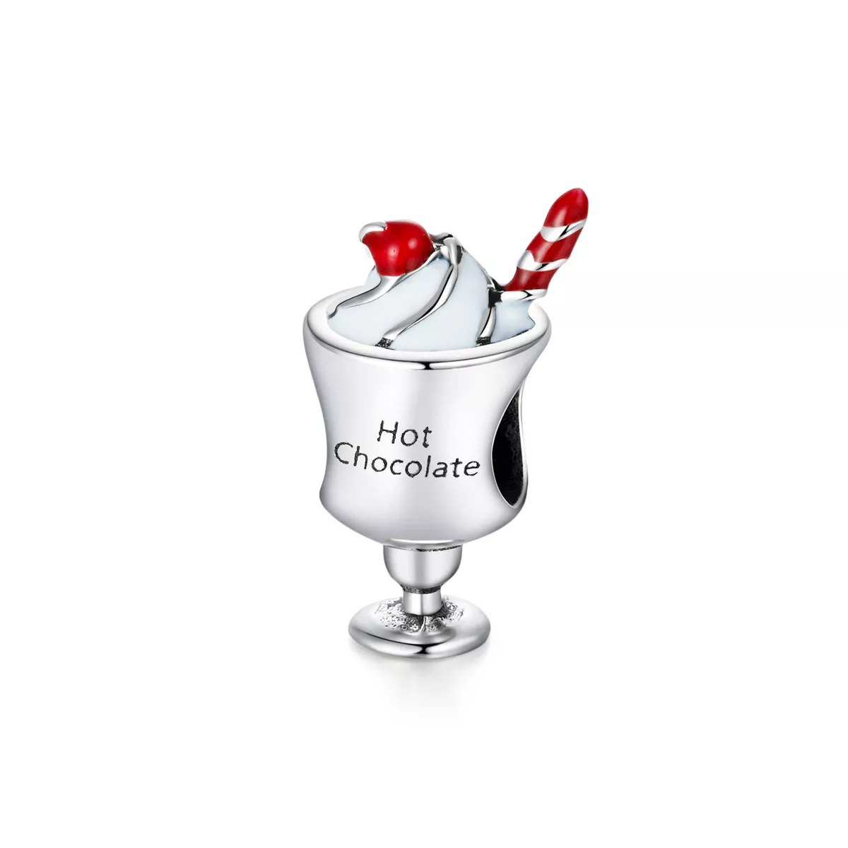 Charm Chocolate quente estilo Pandora - SCC1495