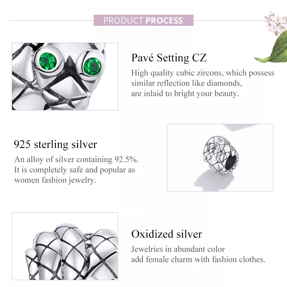 Charm Cobra vintage life Pandora - SCC1770