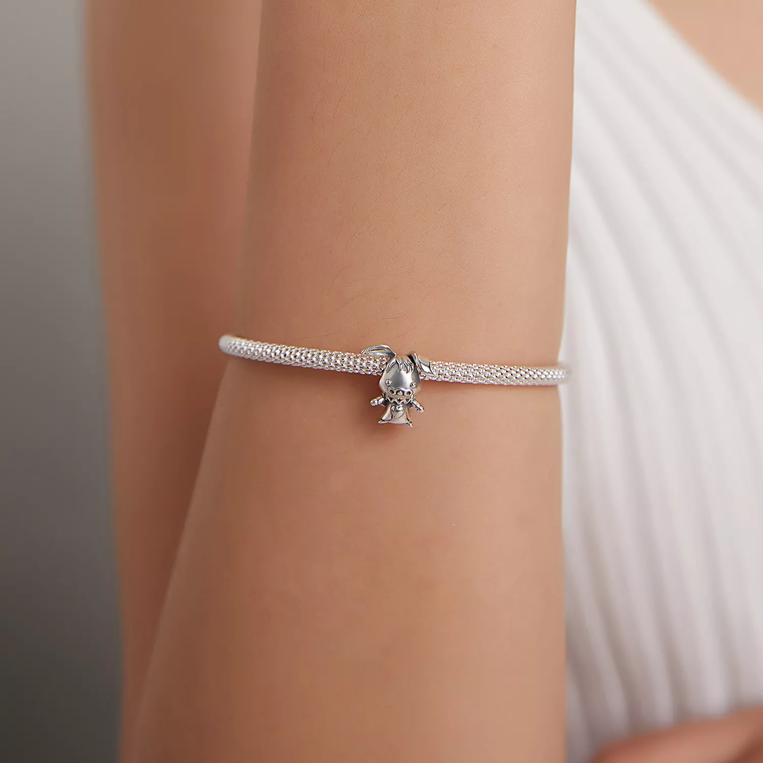 Charm Coelho brincalhão estilo Pandora - SCC1867