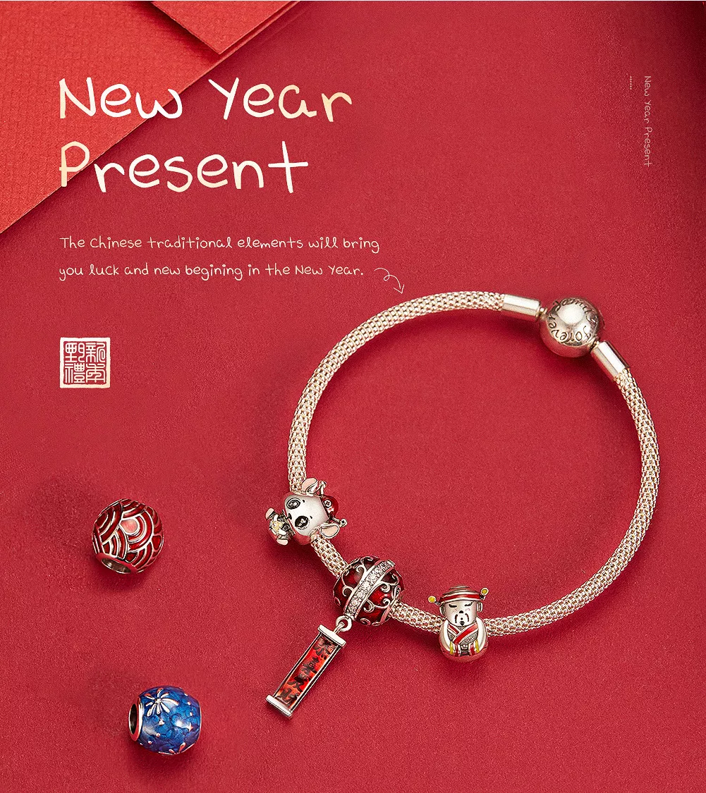 Charm Colorido life Pandora - BSC133