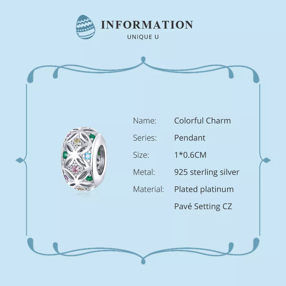 Charm Colorido life Pandora - BSC224