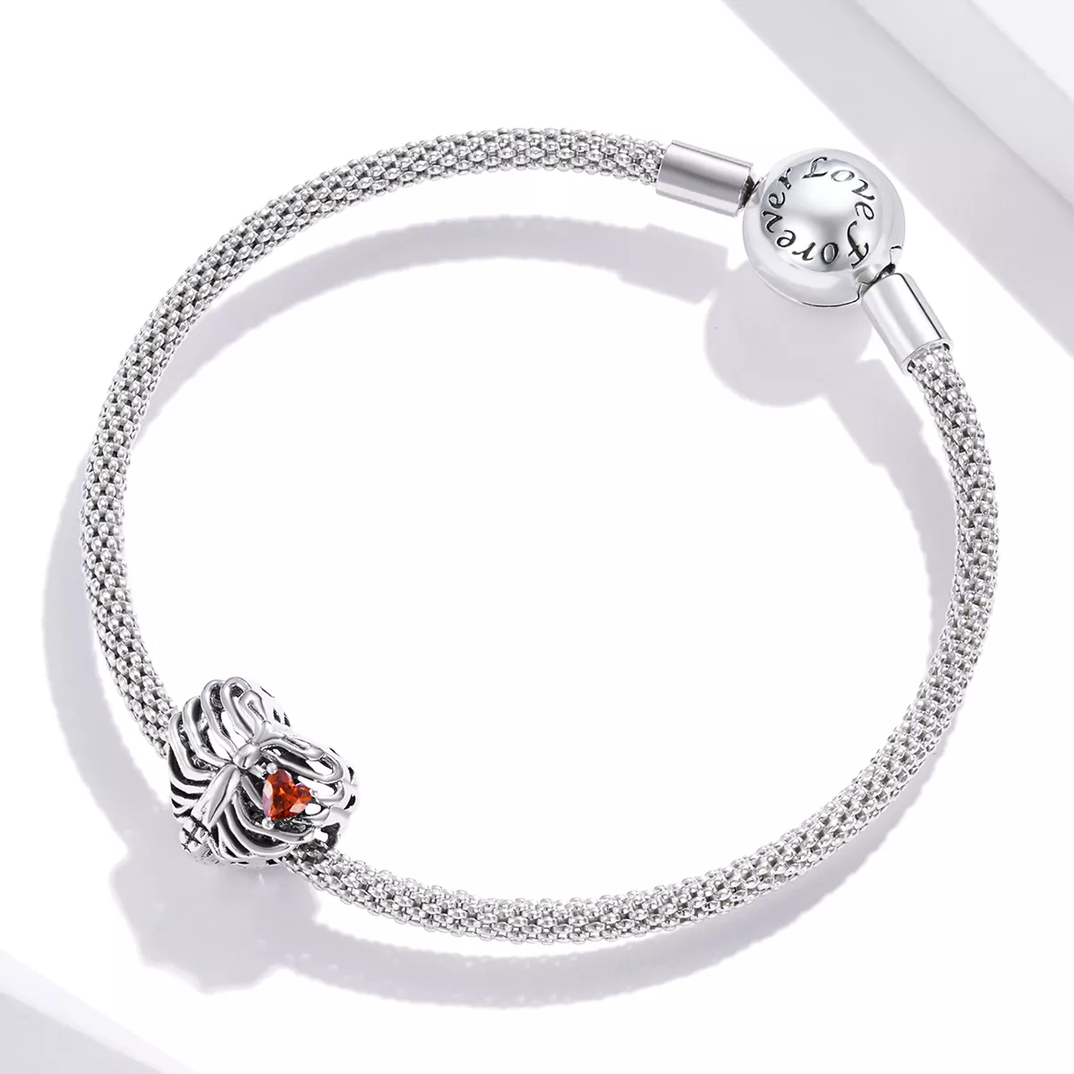 Charm Coração batendo life Pandora - SCC1764