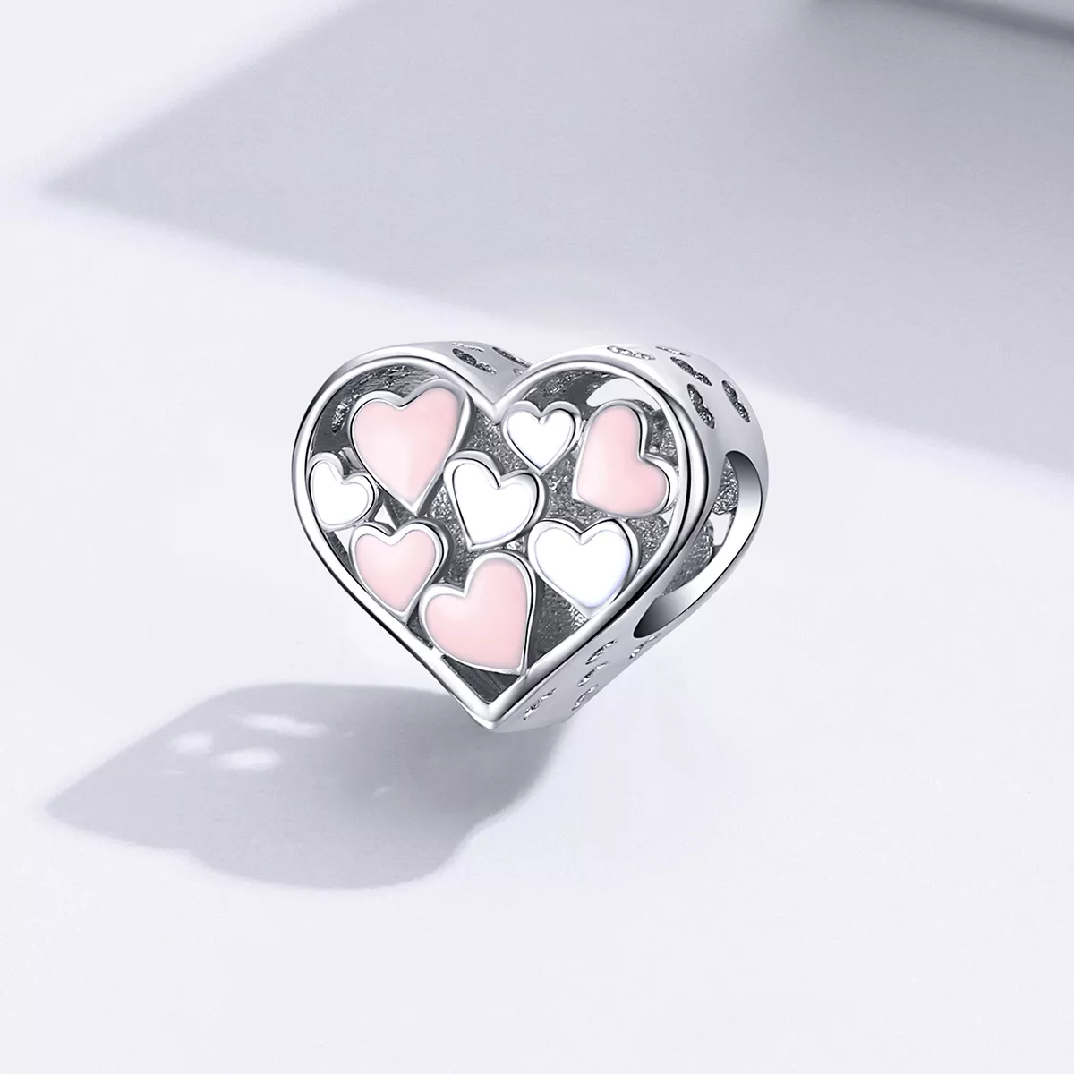 Charm Coração Romance life Pandora - SCC1423