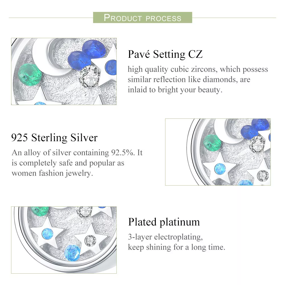 Charm Céu estrelado life Pandora - BSC042