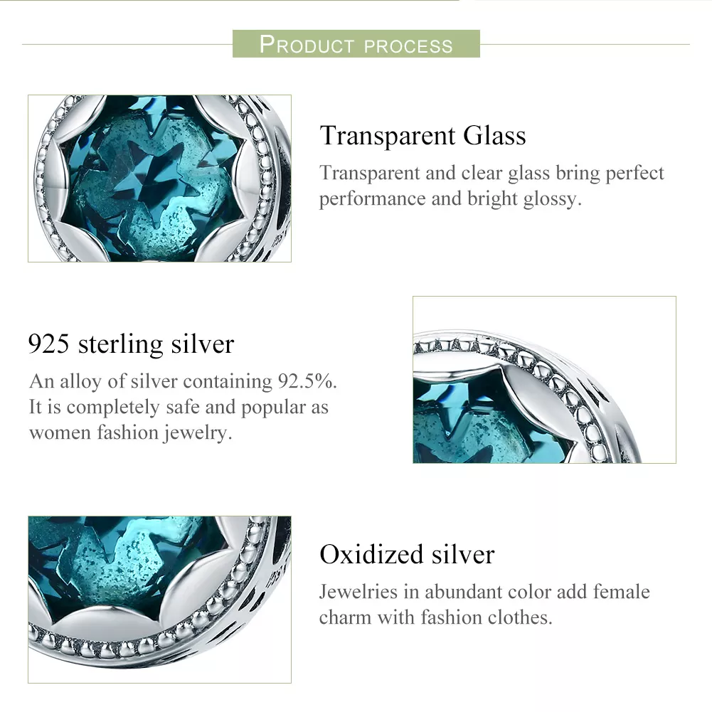 Charm Céu estrelado life Pandora - SCC692