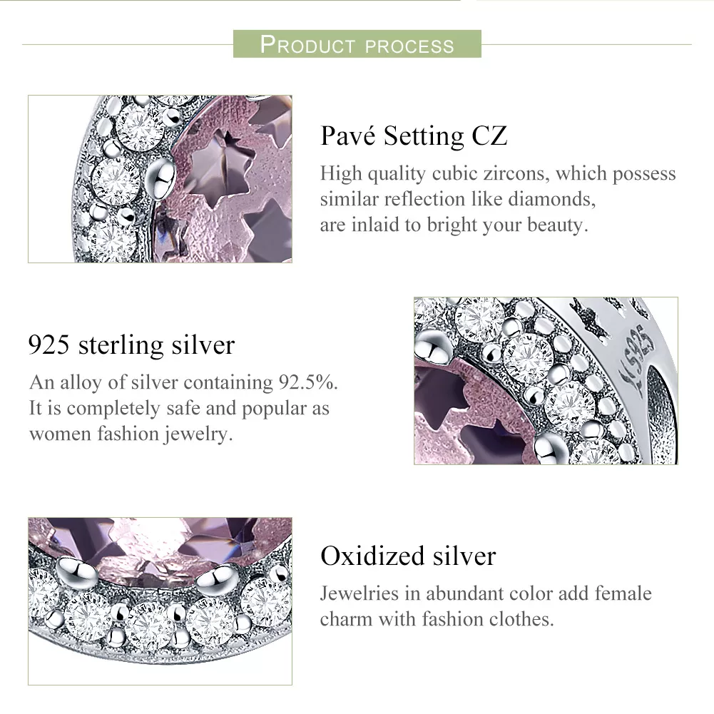 Charm Céu estrelado life Pandora - SCC731