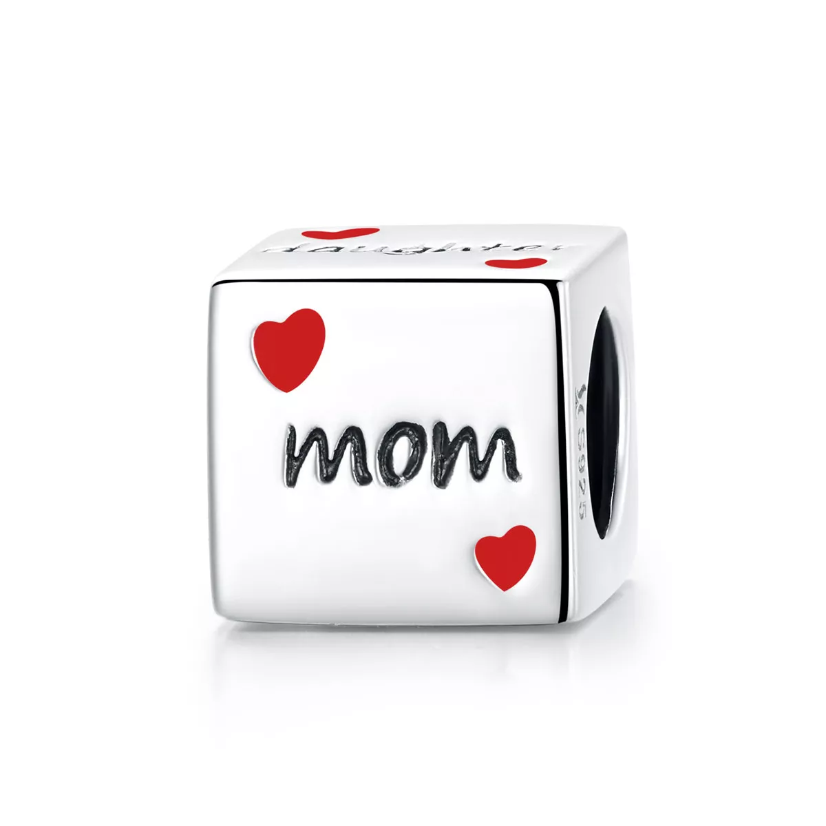 Charm Dados da Família do Amor estilo Pandora - SCC1672