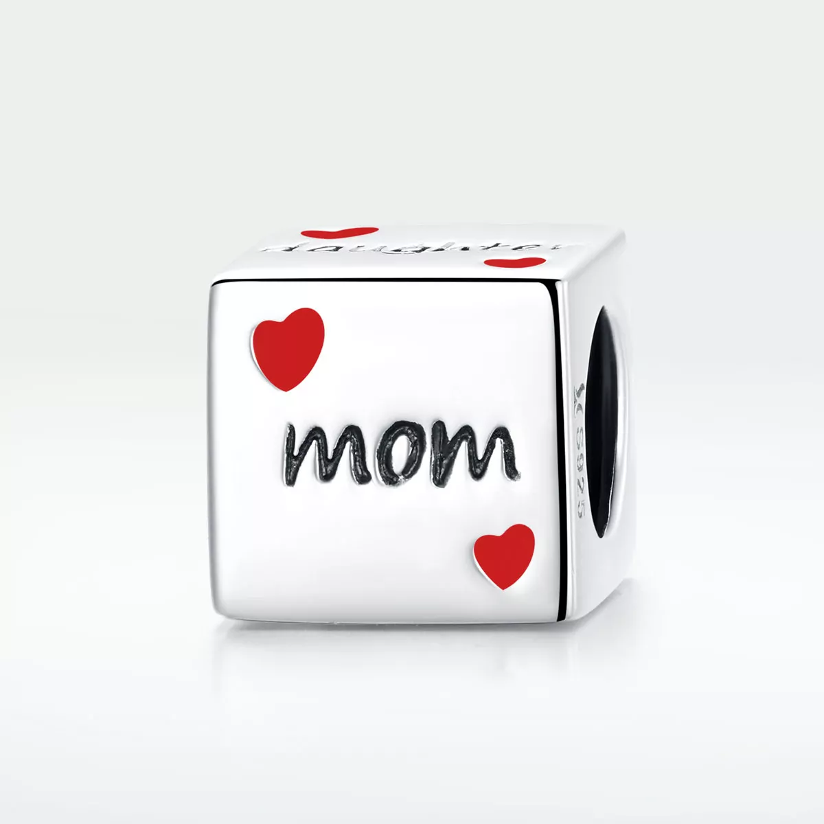 Charm Dados da Família do Amor estilo Pandora - SCC1672