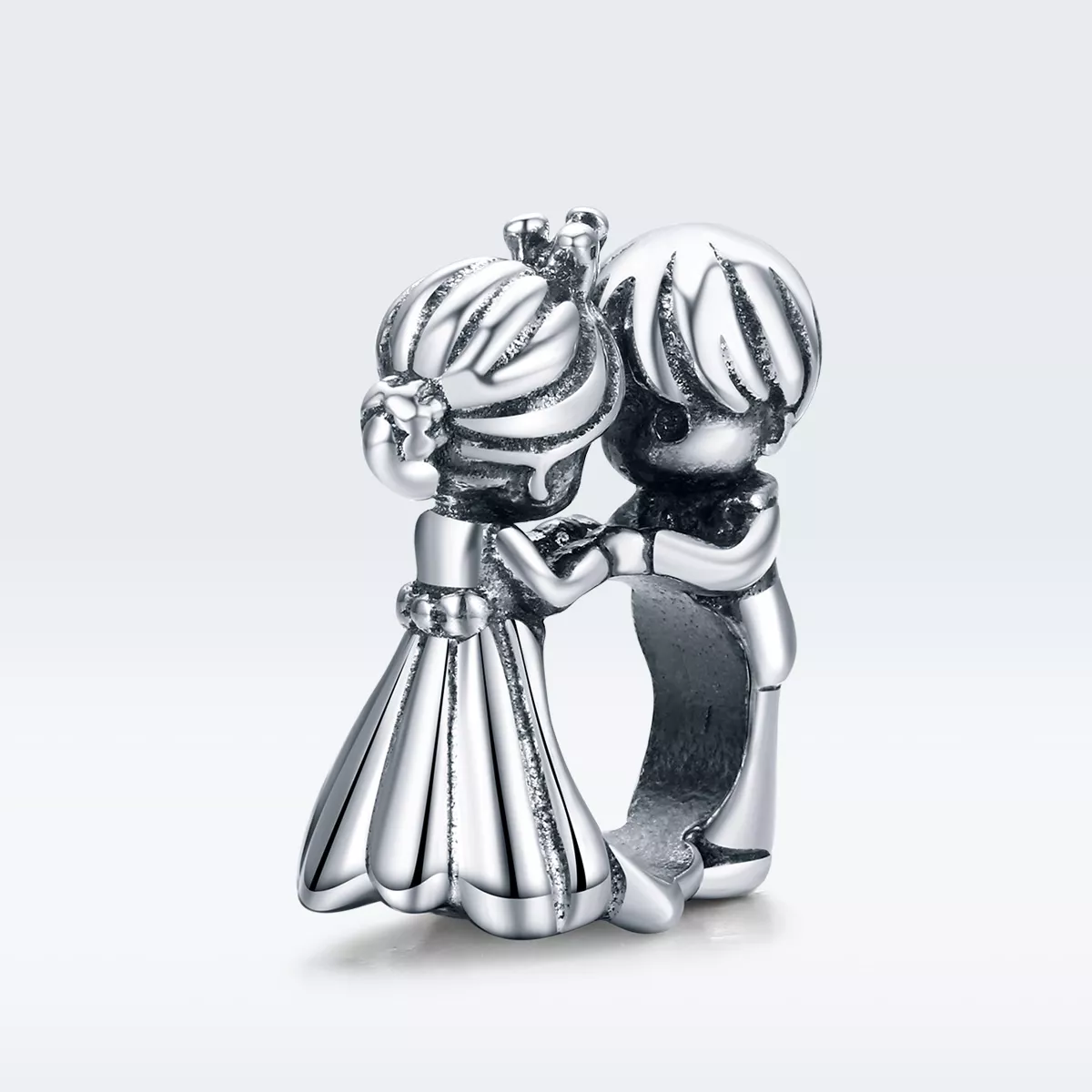 Charm Dança de menino e menina estilo Pandora - SCC1565
