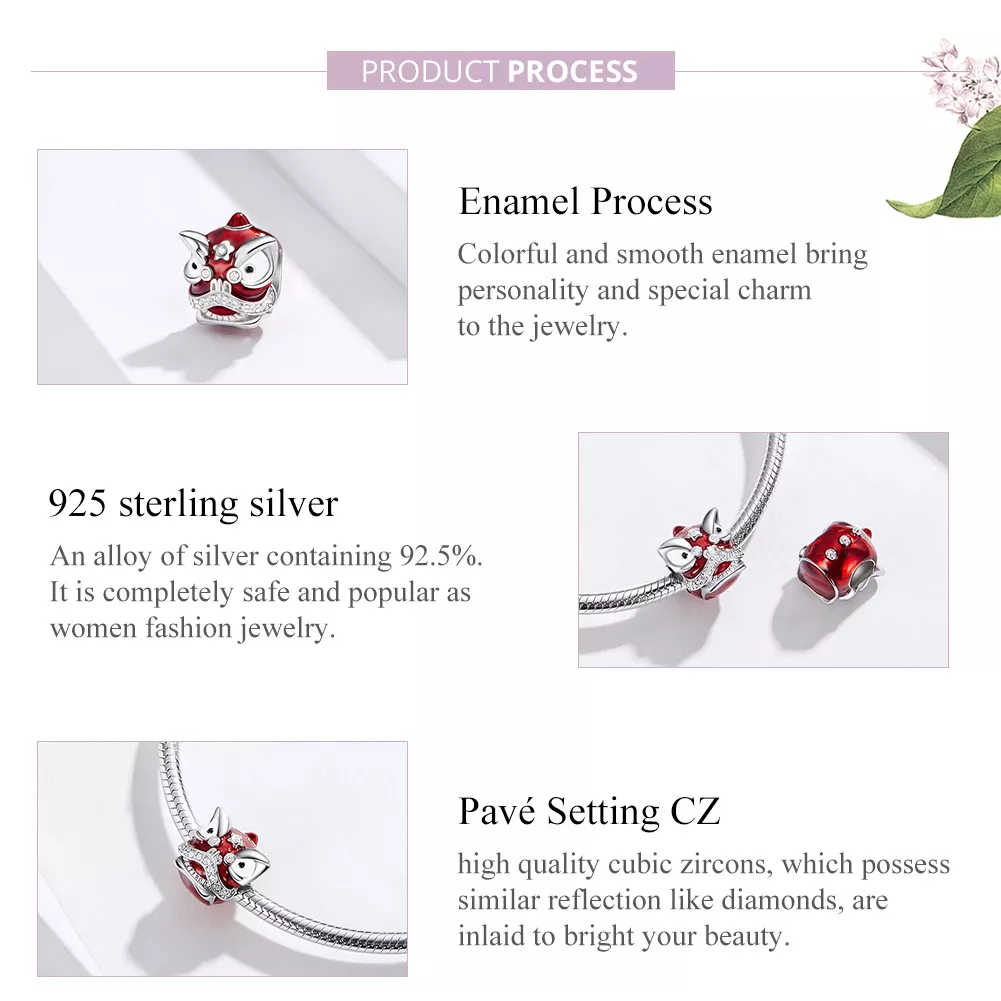 Charm Dança do Leão life Pandora - BSC086