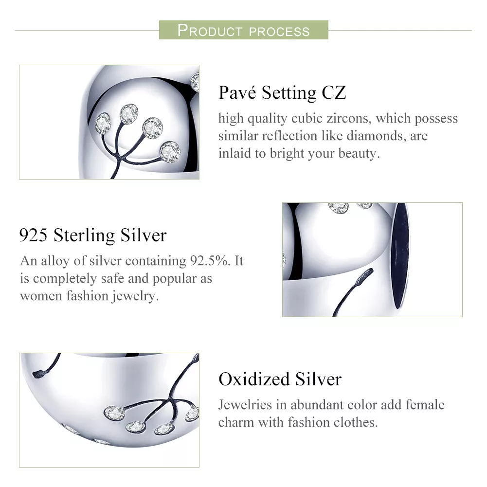 Charm Dente-de-leão life Pandora - BSC053