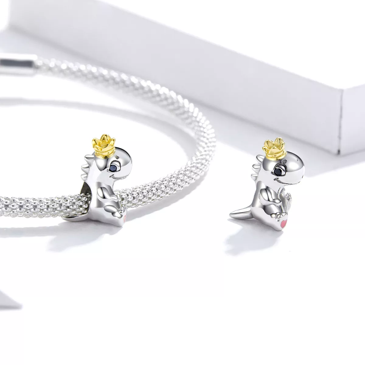 Charm Dinossauro pequeno estilo Pandora - SCC1674