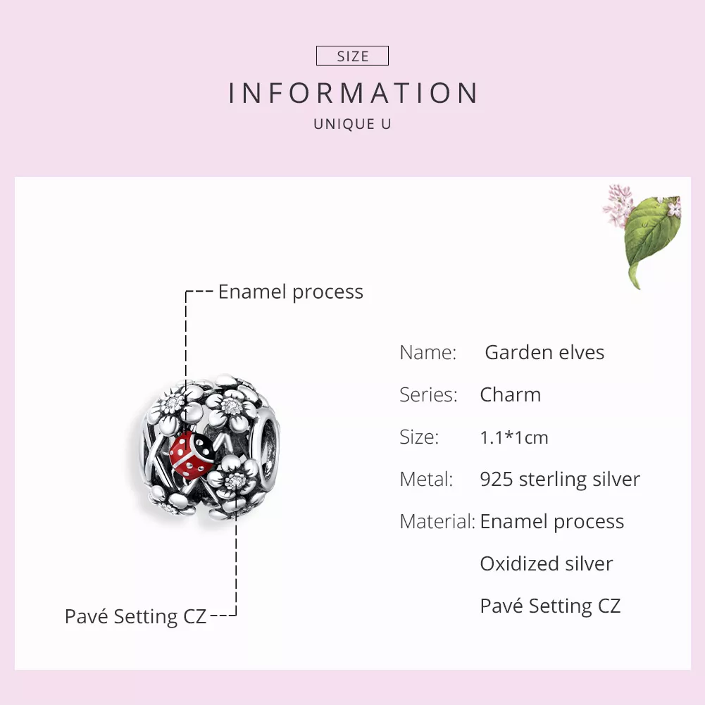 Charm Elfos de Jardim life Pandora - SCC1641
