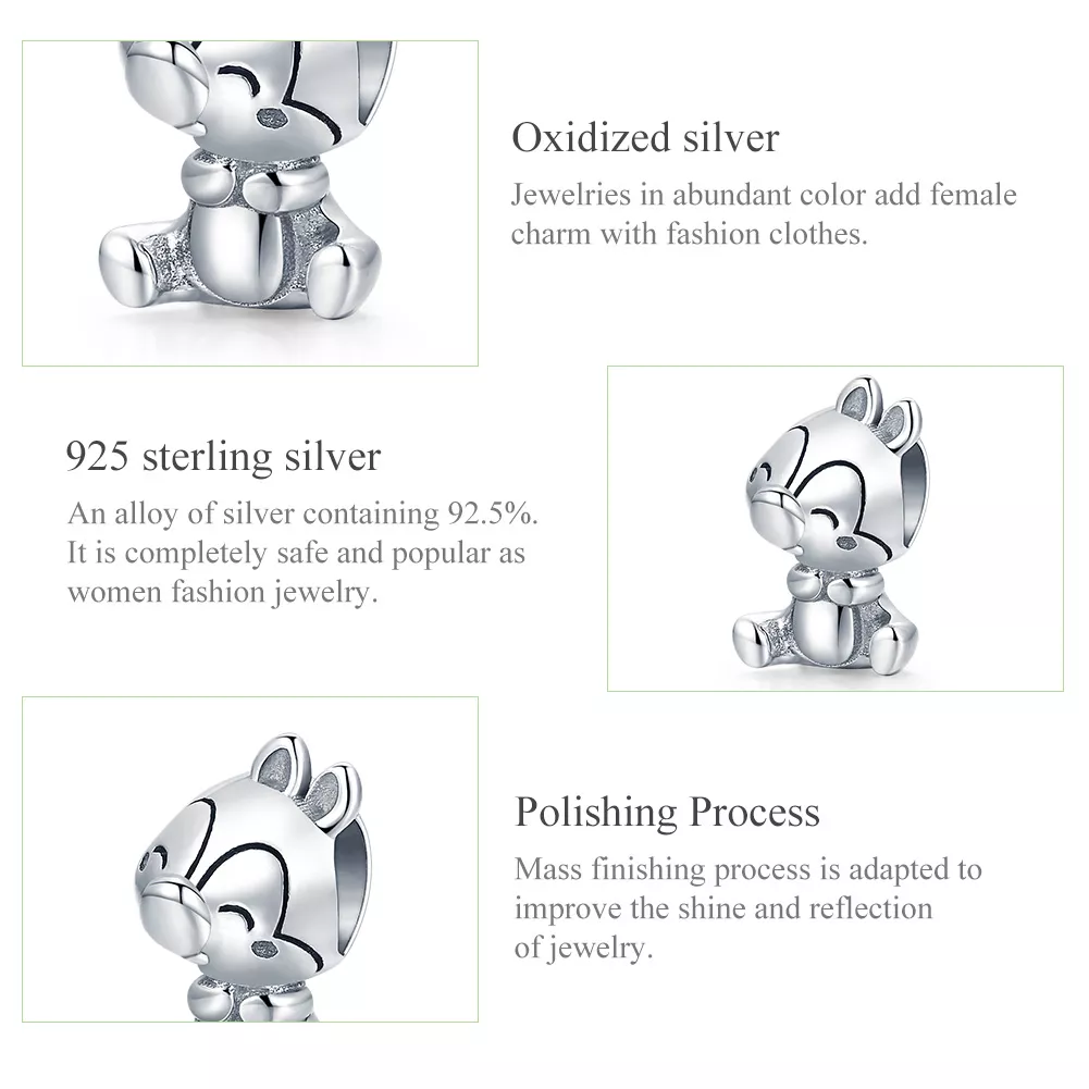 Charm Esquilo life Pandora - SCC1869
