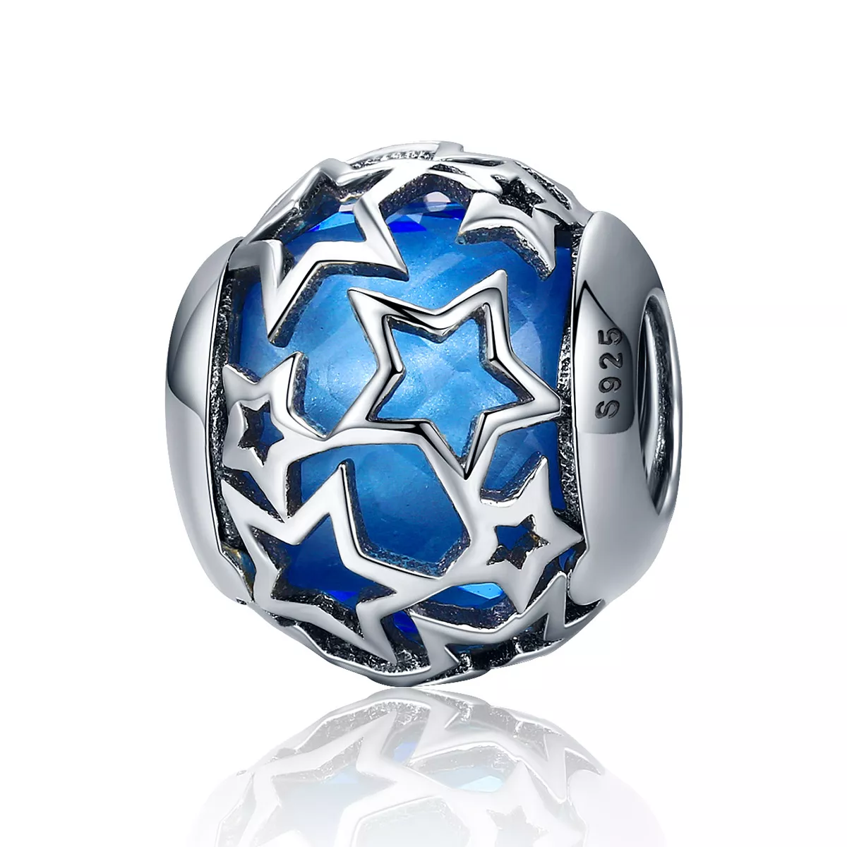 Charm Estrelas românticas estilo Pandora - SCC511