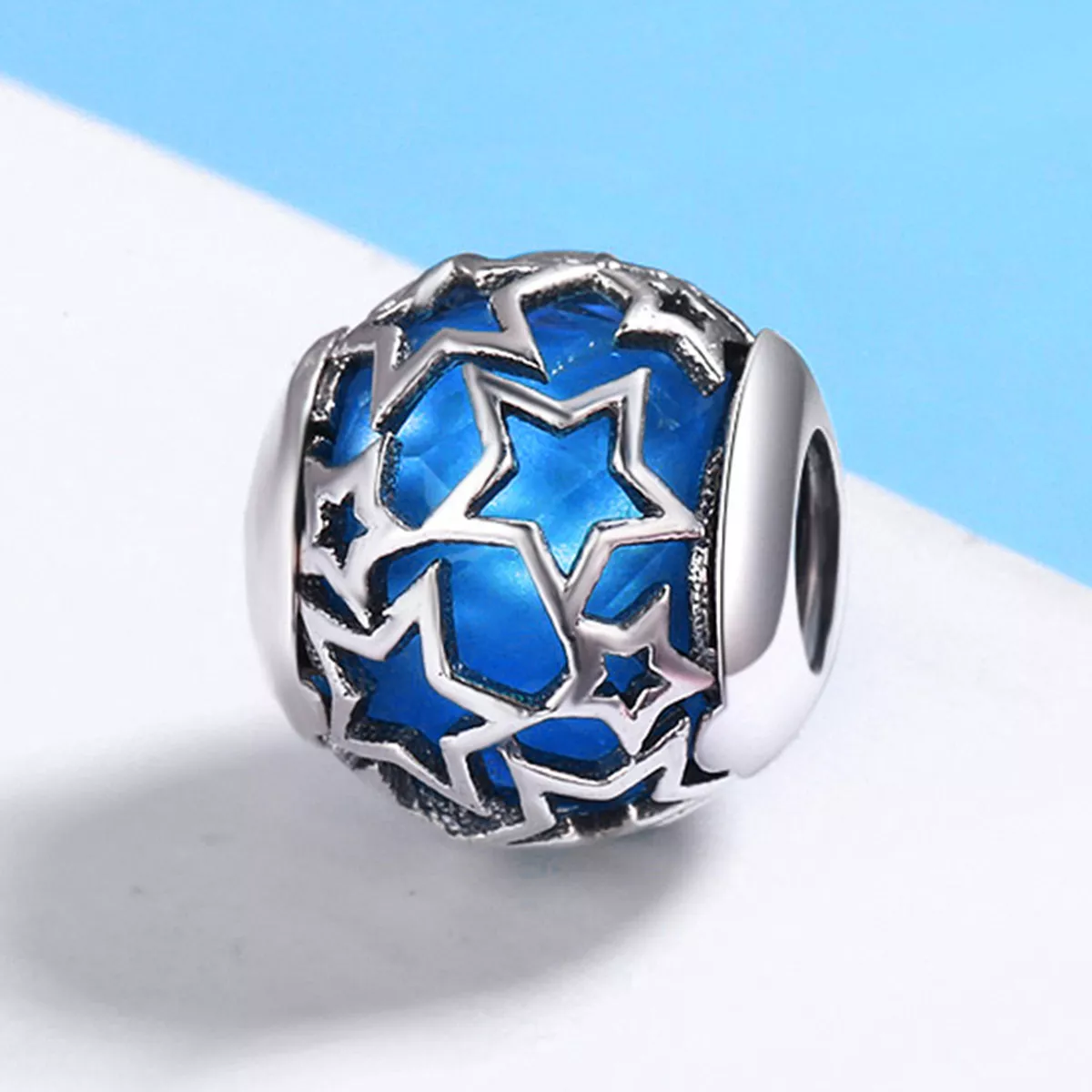 Charm Estrelas românticas estilo Pandora - SCC511