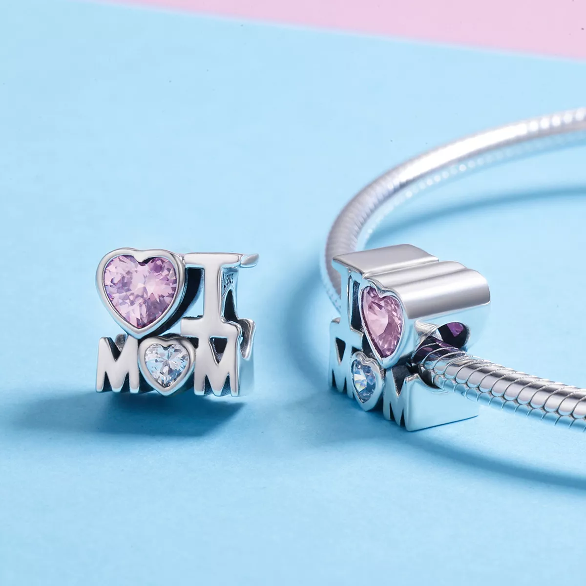 Charm Eu amo mamãe life Pandora - SCC579