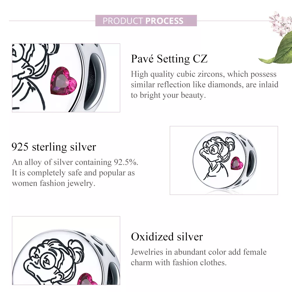 Charm Eu te amo vovó life Pandora - SCC1762