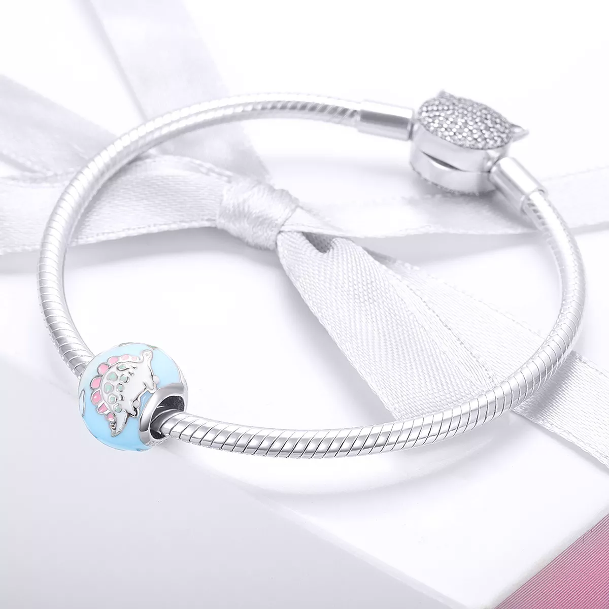 Charm Família de pequenos dinossauros estilo Pandora - SCC909