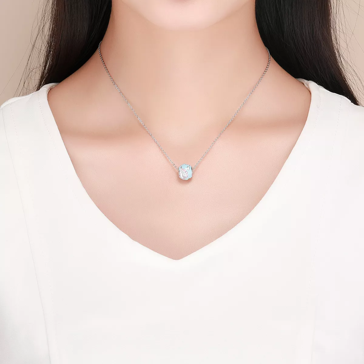 Charm Família de pequenos dinossauros estilo Pandora - SCC909