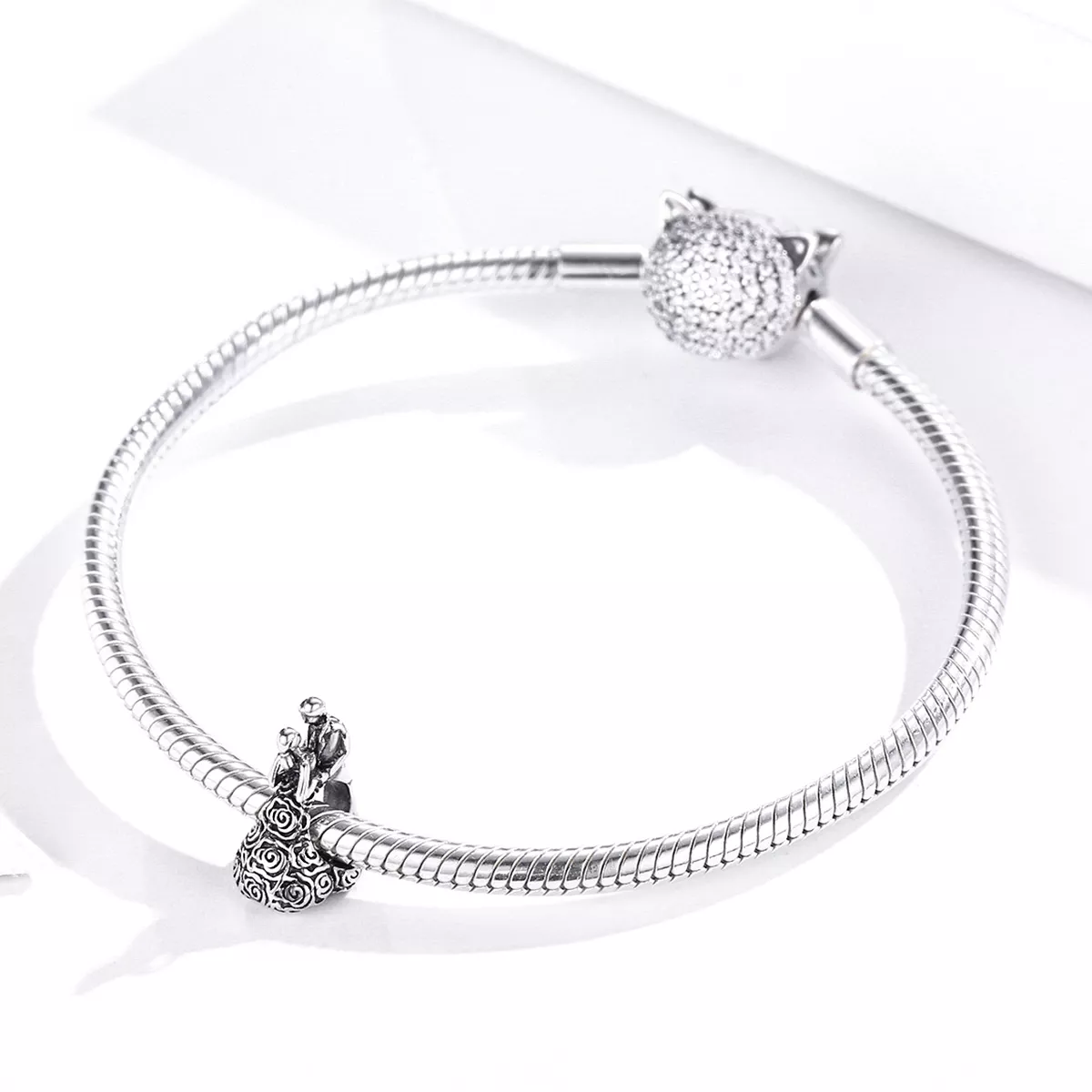 Charm Festa de casamento dançando noivos estilo Pandora - SCC1564