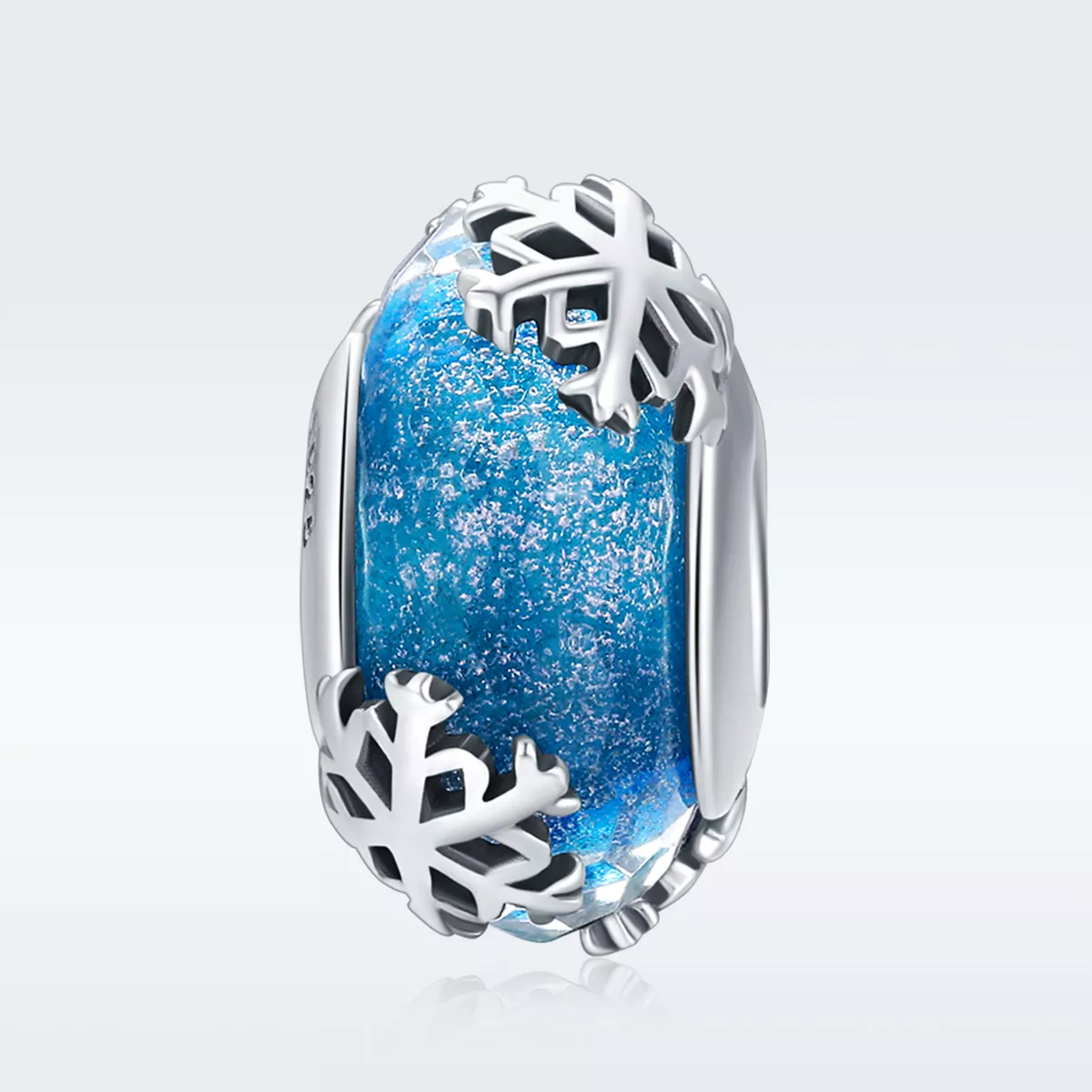 Charm Flocos de neve congelados de inverno estilo Pandora - SCC862