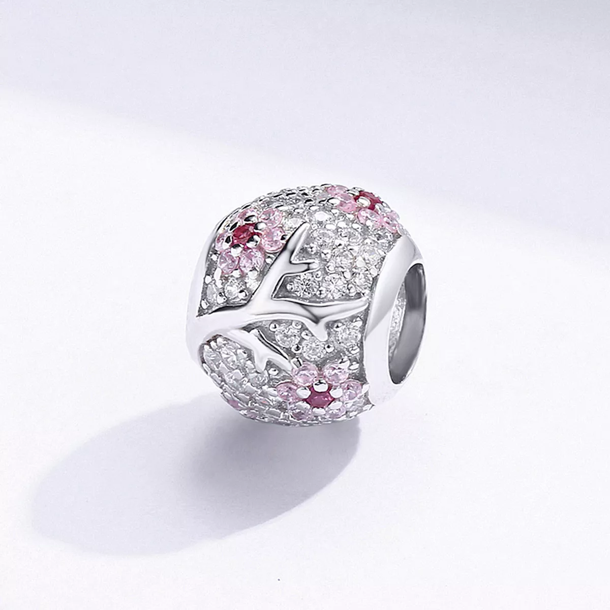 Charm Flor de ameixa life Pandora - BSC153