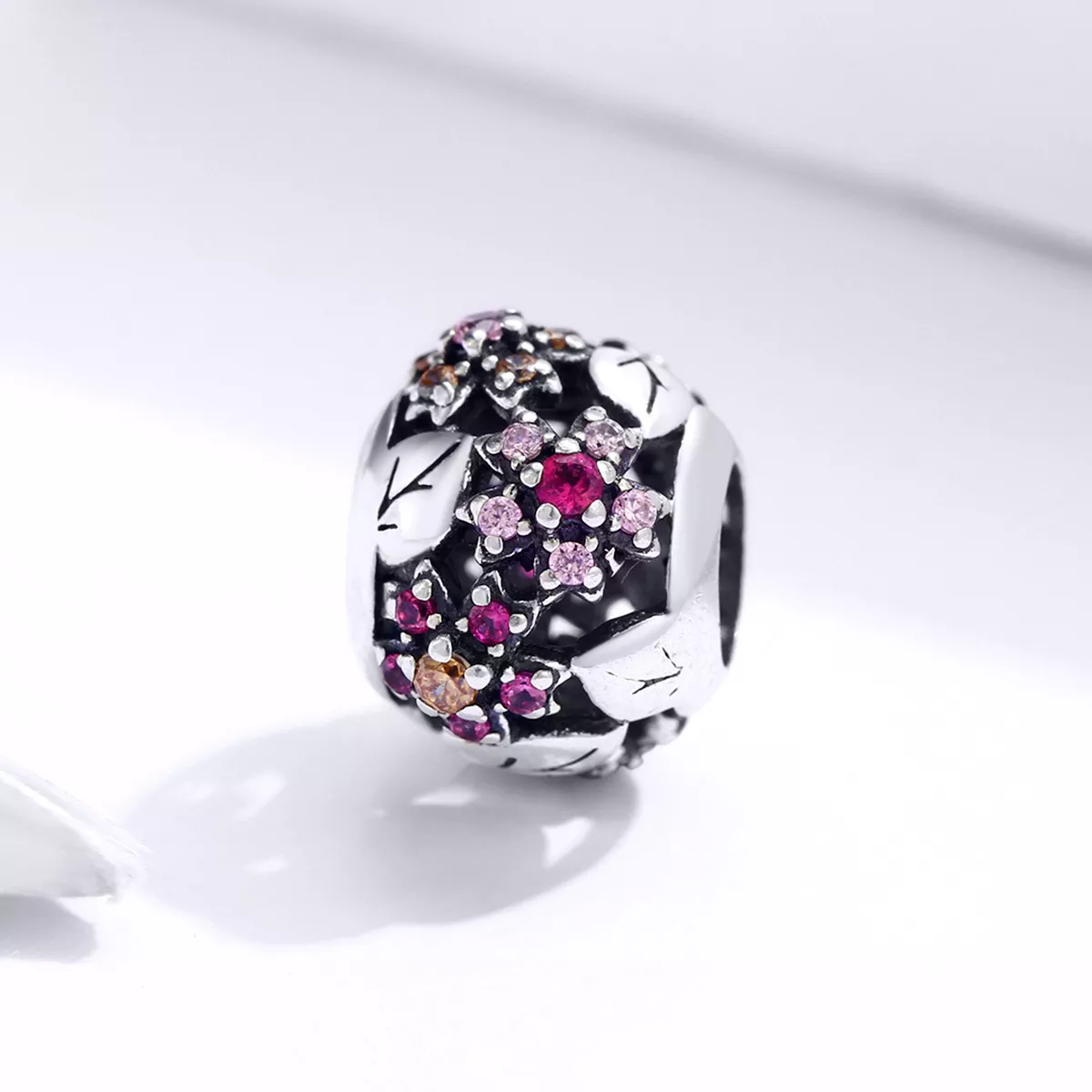 Charm Flor de cerejeira elegante estilo Pandora - SCC1446