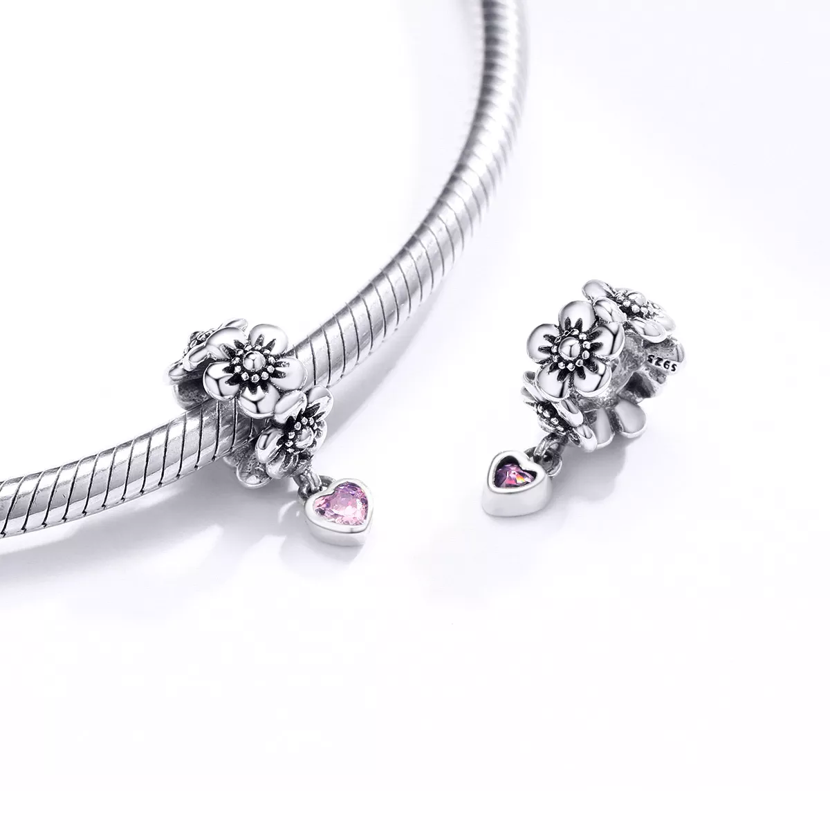 Charm Flor do amor life Pandora - SCC1485
