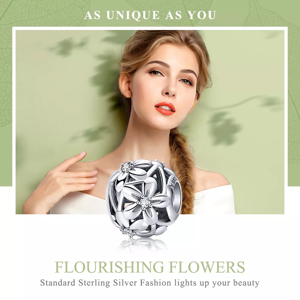 Charm Forma de flor life Pandora - SCC729