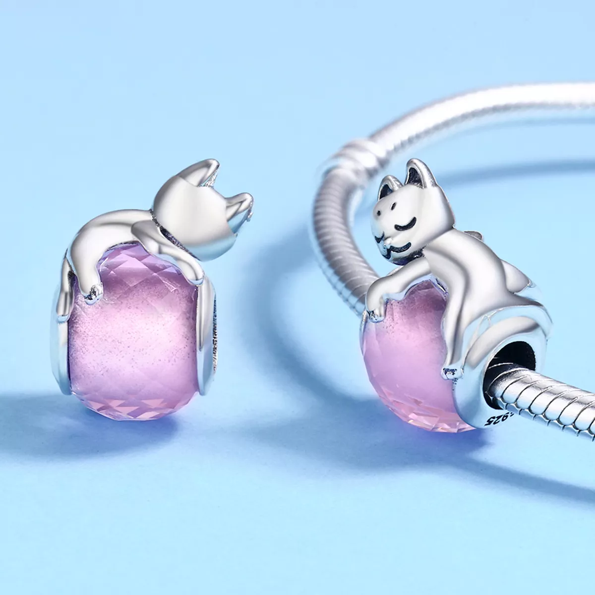 Charm Gato dormindo life Pandora - SCC447