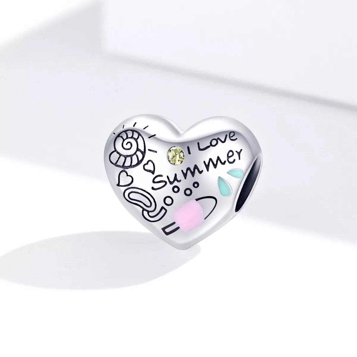 Charm Graffiti de verão estilo Pandora - SCC1529