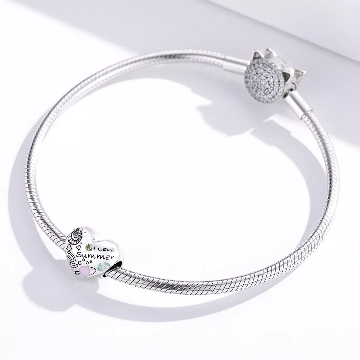 Charm Graffiti de verão estilo Pandora - SCC1529