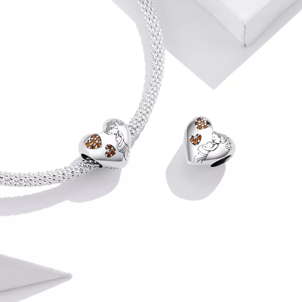 Charm Gravidez de nova mamãe estilo Pandora - SCC1589