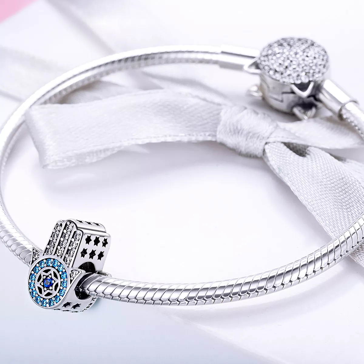 Charm Guardião de Fátima estilo Pandora - SCC721
