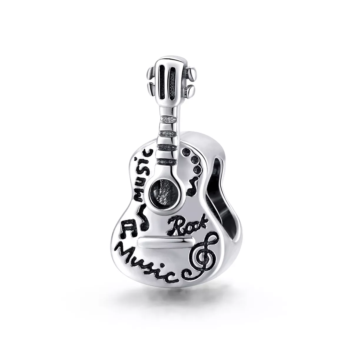 Charm Guitarra simples estilo Pandora - SCC1708