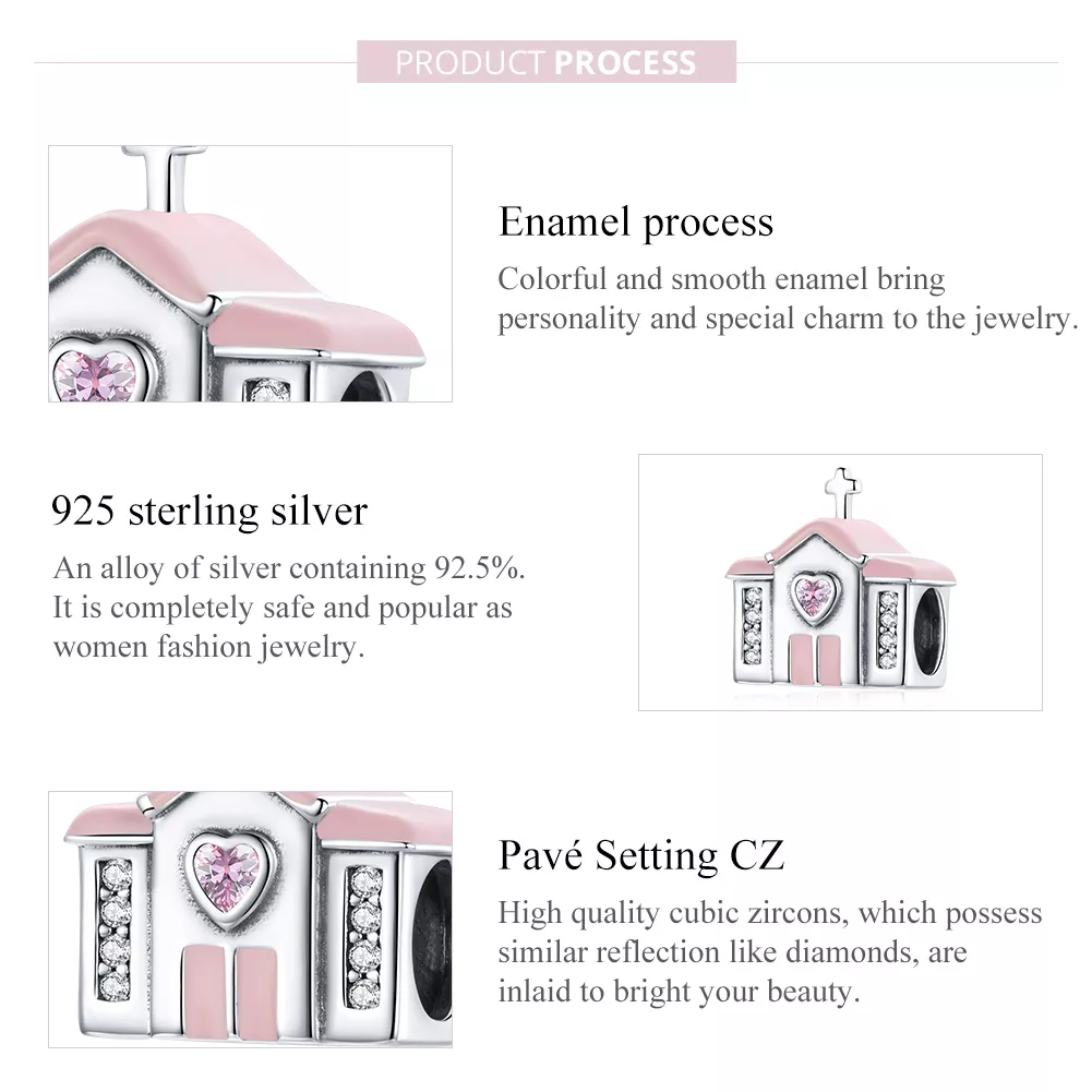 Charm Igreja life Pandora - SCC1810