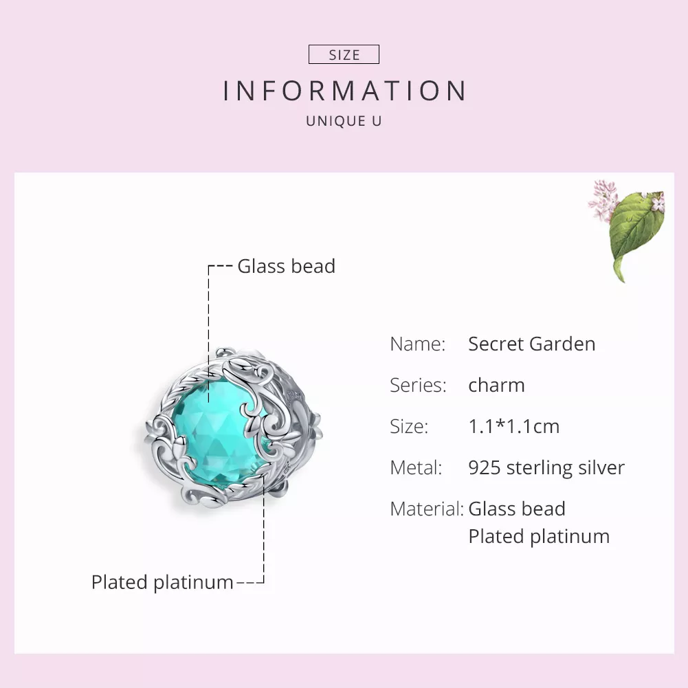 Charm Jardim Cecret life Pandora - BSC105
