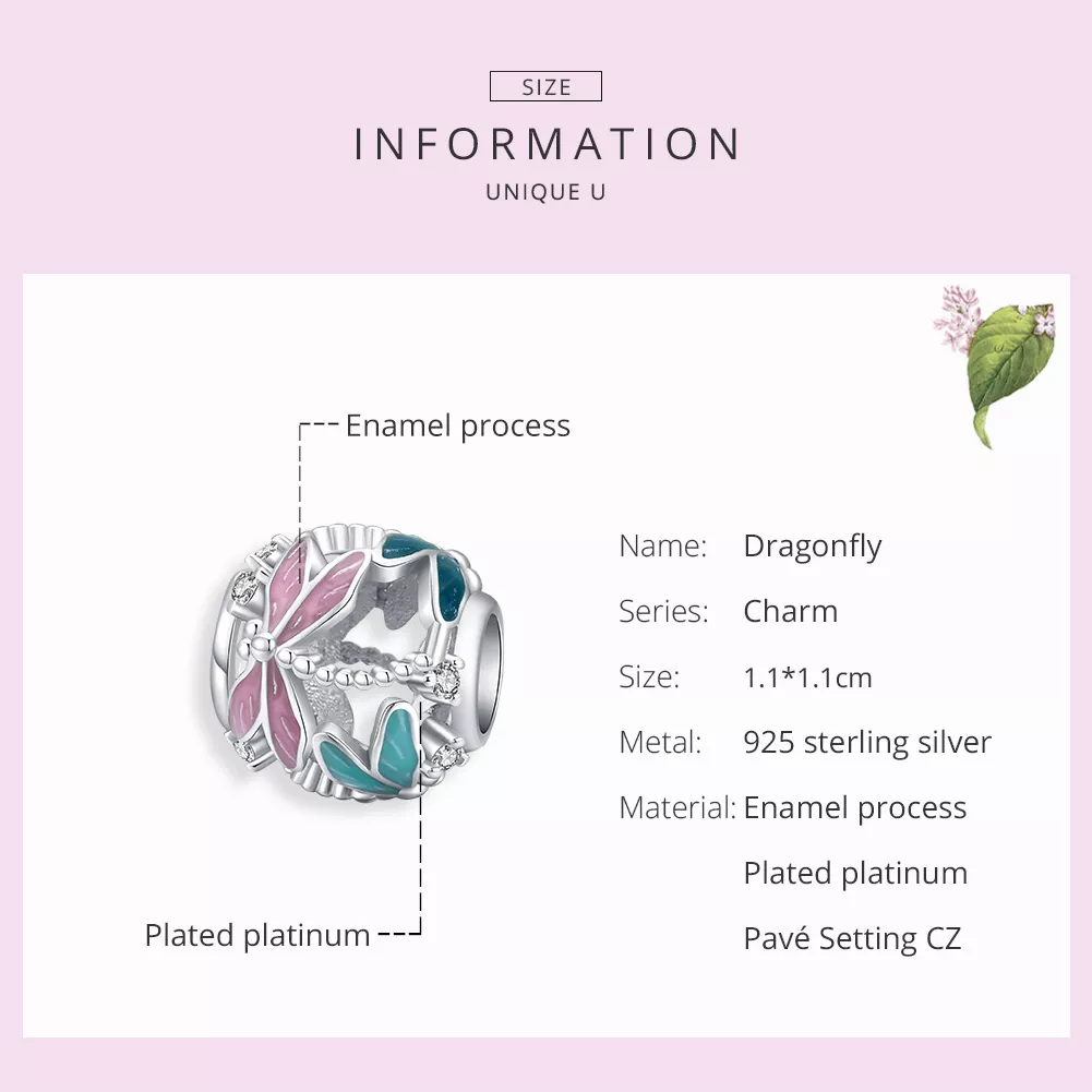 Charm Libélula life Pandora - BSC198