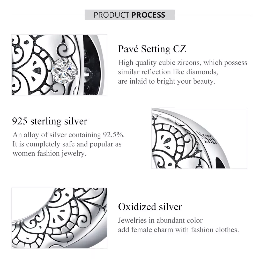 Charm Lua crescente life Pandora - SCC1604