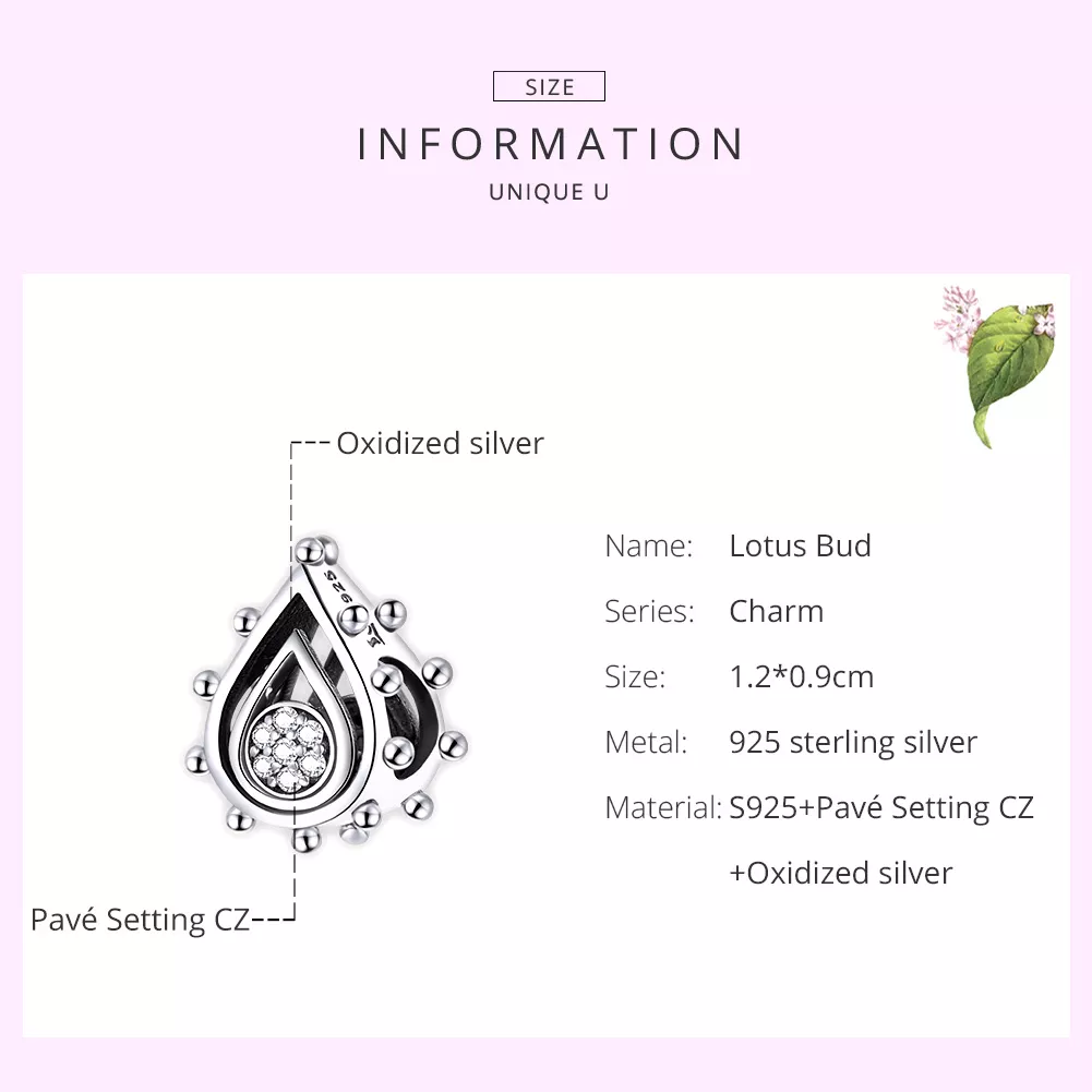 Charm Lágrima life Pandora - SCC1723