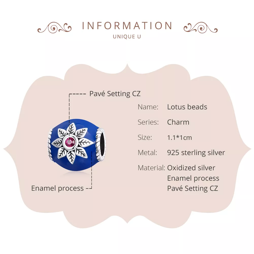 Charm Lótus life Pandora - SCC1822