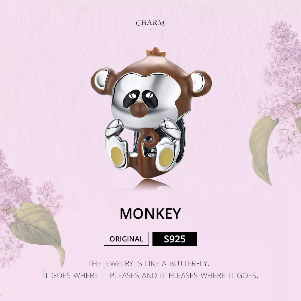 Charm Macaco life Pandora - BSC125