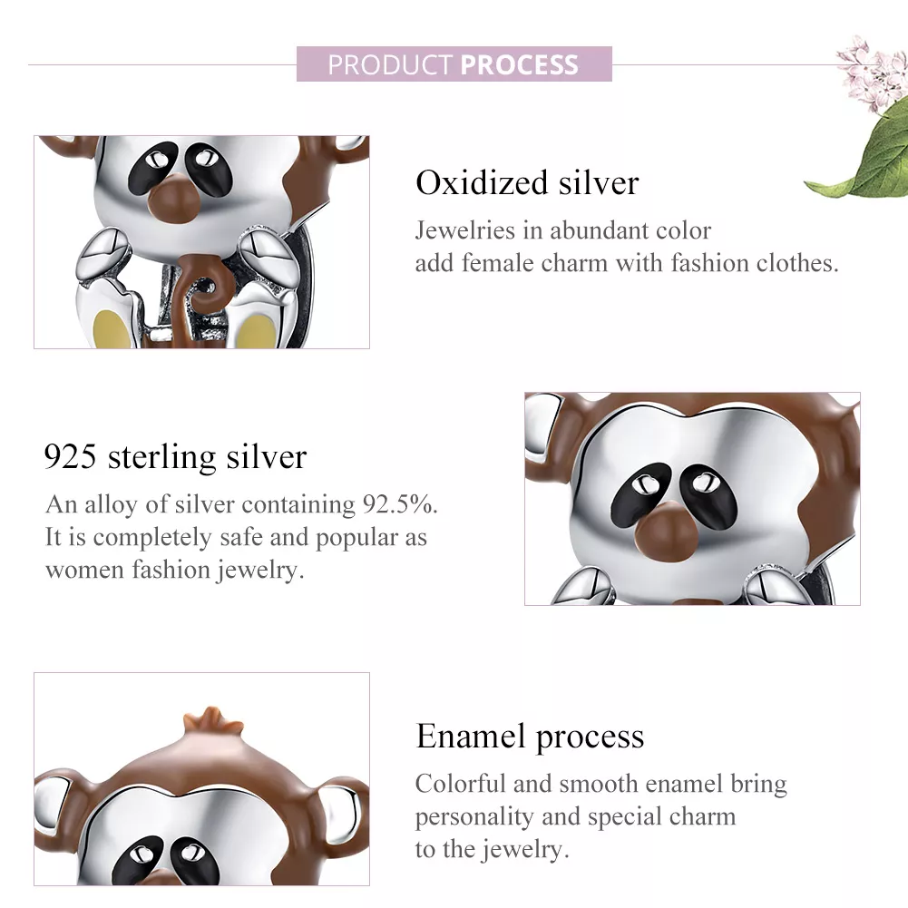 Charm Macaco life Pandora - BSC125