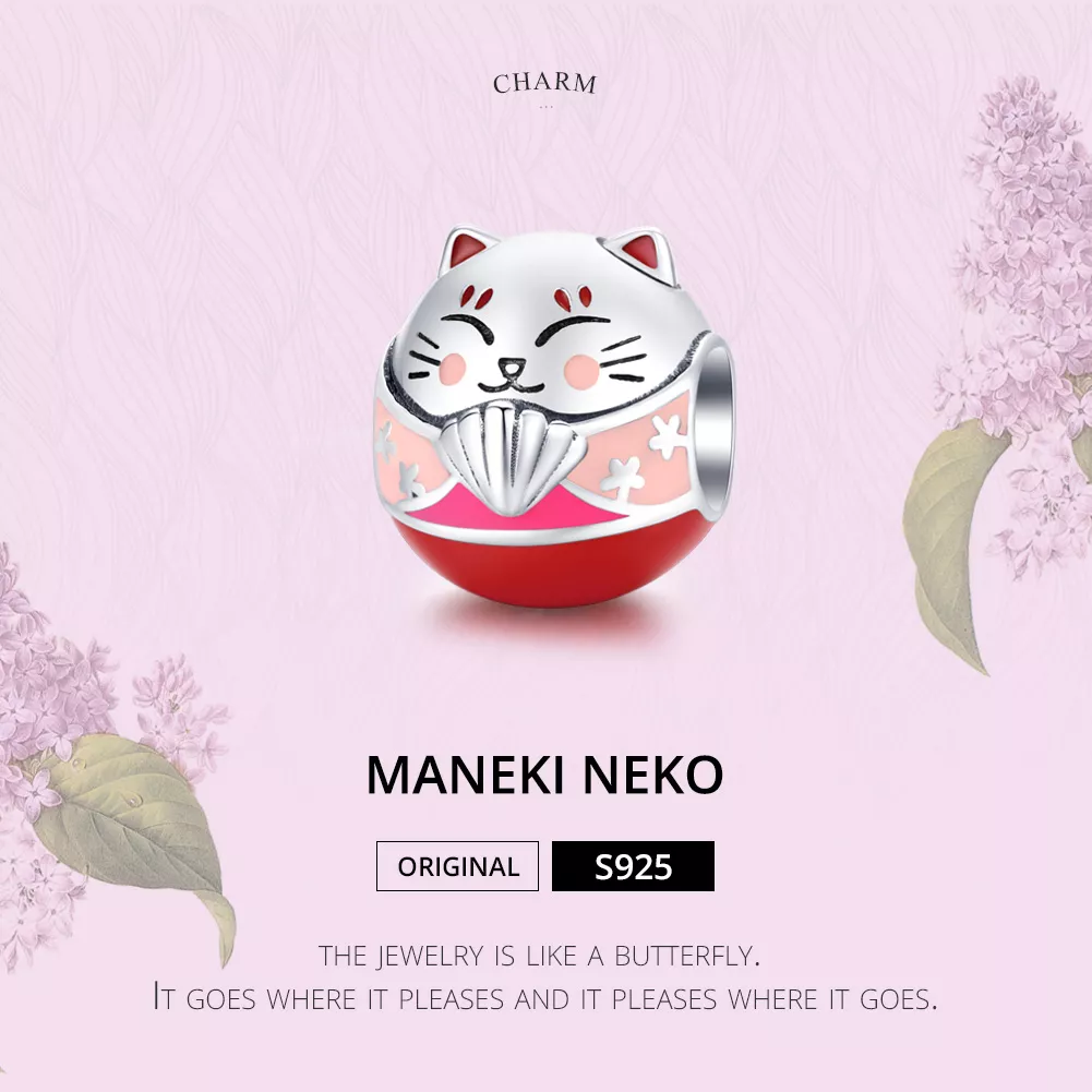Charm Maneki Neko life Pandora - SCC1341